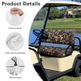 thumbnail image 6 of Uorisanigo Aesthetic Mushroom Golf Seat Cushion Soft Comfortable Golf Cart Seat Cushions Front Non-Slip Golf Cart Front Seat Cover for EZGO TXT RXV/Club Car DS Easy to Clean, 6 of 7