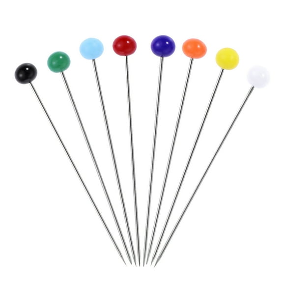 WHAMVOX  100 Pcs Stick Pins for Sewing Curved Quilting DIY Crafts