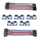 thumbnail image 4 of Módulo de medición de distancia ultrasónica de 5 piezas para Raspberry Pi, cable de puente macho a hembra, 4 of 14