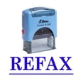 thumbnail image 1 of REFAX Self Inking Rubber Stamp Office Stationary Custom Shiny Stamp, 1 of 1