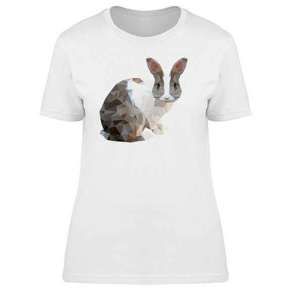 Beautiful Abstract Bunny Tee Women's -Image by Shutterstock