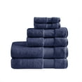 thumbnail image 2 of Madison Park Signature 100 Percent Turkish Cotton Towel in Navy, 2 of 5