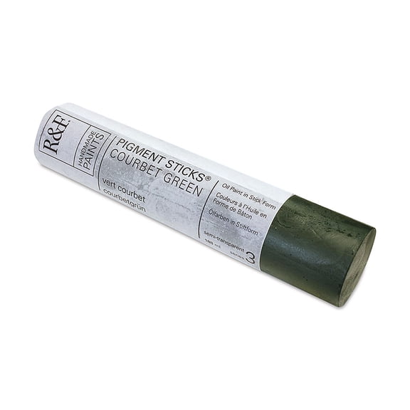 R&F Handmade Paints 2235 Oil Pigment Stick 188ml Courbet Green