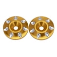 thumbnail image 1 of letairis 2 Pcs Boutons d'Aile Arrière RC Rondelle Multifonctionnelle Protection de Queue Joints de Queue de Remplacement pour Voiture 1/10 Doré, 1 of 8