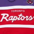 thumbnail image 5 of Men's Mitchell & Ness Red/Purple Toronto Raptors Head Coach Pullover Hoodie, 5 of 5