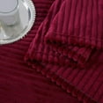 thumbnail image 5 of Blanket X1 Ultra Soft Warm Cozy Flannel Fluffy Fuzzy Toddler Blanket Striped Design Plush Blanket for Boys or Girls Solid Color Milk Velvet 40 Blanket, 5 of 6