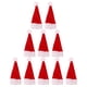 thumbnail image 5 of GOOHOCHY 10 mini sombreros navideños decorativos con forma de piruleta, mini sombreros de Papá Noel., 5 of 7