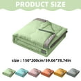 Picnic Blankets Reduced!VOYOAO Cooler Quilt for All Season Lightweight