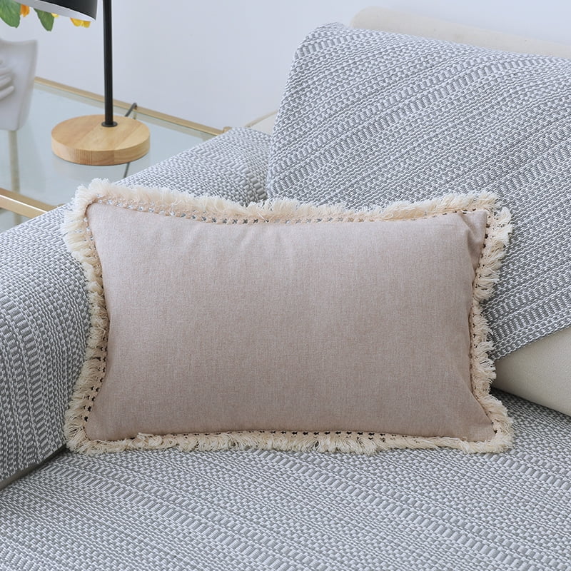 Nordic Peacock Pillow Case Sofa Bedroom Home Decor Throw Linen Cushion Cover 