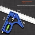 thumbnail image 2 of Escuadra Combinada, 12 Pulgadas, Marcado de 45 A 90 Grados, Acero Inoxidable, 2 of 5