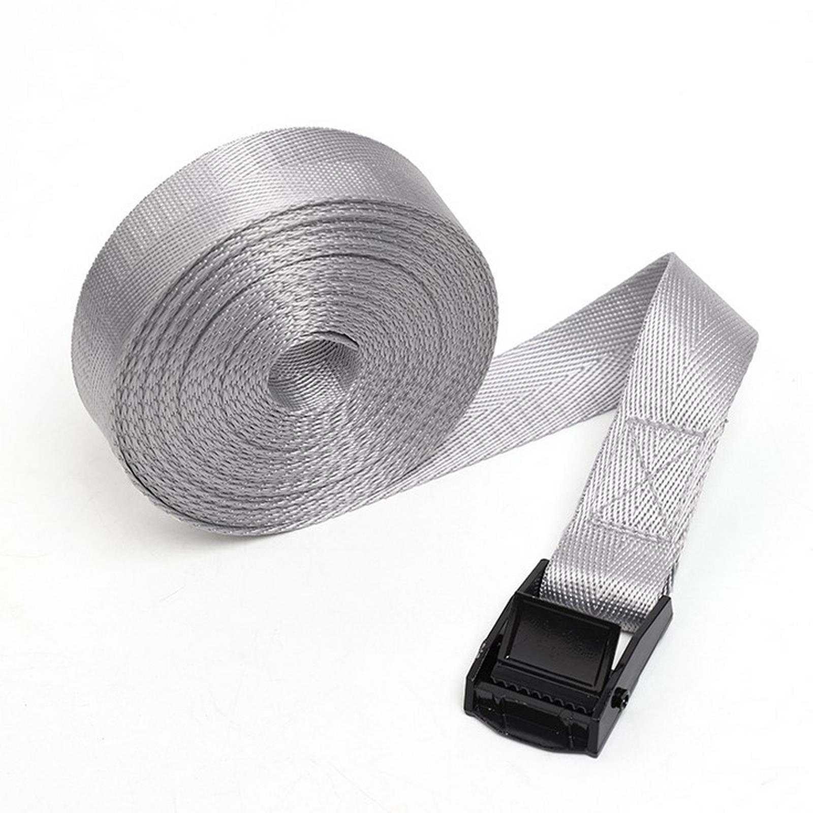 Tie Down Straps, Heavy Duty Lashing Straps Adjustable Cam Buckle Tie