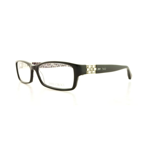 JIMMY CHOO Eyeglasses 41 0AXT Black Leopard 53MM