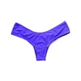 thumbnail image 6 of Sexy Women's Itsy Back Ruched Thong Bikini Bottoms Swimsuit Swimwear Beachwear Bathing Cheeky Panty, 6 of 7