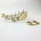 thumbnail image 3 of Conjunto de Pendientes de Tiaras de Nupcial Soledad Decoración para Mujeres Y Niñas, 3 of 9