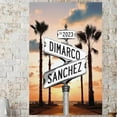 thumbnail image 3 of Personalized Crossroads Sign Couple''s Name And Date On Street Sign Poster Or Canvas Prints Love Gift For Anniversary, Wedding, Wedding Gift, Wedding Street Sign Canvas, 3 of 6