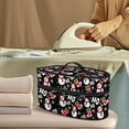 thumbnail image 2 of HELLHERO Snowflakes Handheld Garment Steamer Case Lightweight Iron Accessories Durable & Protective Organizer Travel Carrying Case, Bag Only, 2 of 6