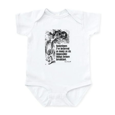 

CafePress - Carroll I ve Believed Infant Bodysuit - Baby Light Bodysuit Size Newborn - 24 Months