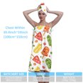 thumbnail image 4 of Colevkie 2 Pcs Absorbent Bath Towel Hair Drying Cap Set for Women Adjustable Bath Skirt Shower Cap Popsicles Pattern, 4 of 8