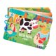 thumbnail image 1 of Libro de actividades Montessori: animales y números para emparejar (reutilizable). Granja, 1 of 9