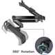thumbnail image 4 of Soporte universal para tablet de coche, color negro, para reposacabezas, giratorio 360°, compatible con iPad Air Mini 3, 4, iPad 2021 Pro de 9,7 y 10,5 pulgadas y tabletas de 4,6 a 10,6 pulgadas., 4 of 5
