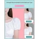 thumbnail image 3 of Hombreras invisibles de silicona elástica suave antideslizante autoadhesiva reutilizable potenciador vestidos camiseta mujeres hombres, 3 of 5