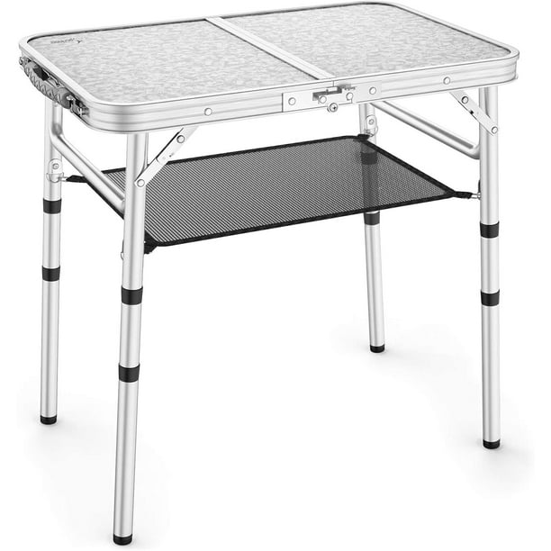 Tall camping hot sale table