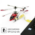 thumbnail image 6 of Bemico S107/S107G Mini RC Helicopter Phantom 3CH 3.5 Channel RC Toys with Gyro, Red, 6 of 10