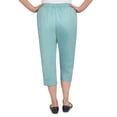 thumbnail image 2 of Alfred Dunner Womens  Soft Sheen Two Button Capri, 2 of 6