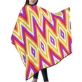thumbnail image 6 of ZICANCN Hair Cutting Cape for Adults, Retro Zigzag Stripes Cape Salon Barber Cape for Hair Stylist Shampoo Capes Waterproof 55x66 IN, 6 of 7