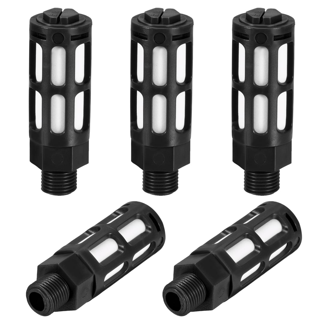 Plastic Pneumatic Muffler Exhaust Pneumatic Air Line Flow Control