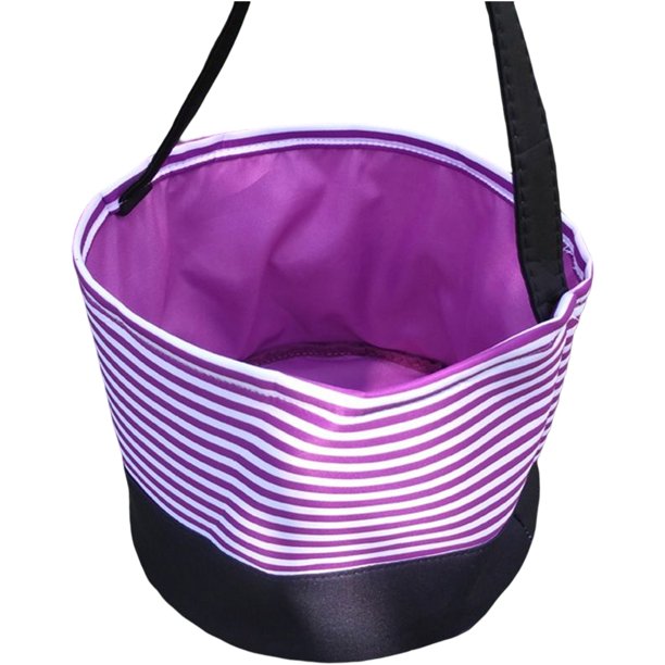 Bearachild Bolsa de Halloween Poliéster Gran capacidad Presente Aspecto lindo Cubos de vacaciones Decorativos Día de Todos los Bolsas con asa de Almacenamiento y organización del hogar diez Bearachild HA060897-10B