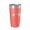 Coral, variant on Glen Elder Reservoir Tumbler Lake Map Travel Mug Insulated Laser Engraved Coffee Cup Kansas 20 oz Green