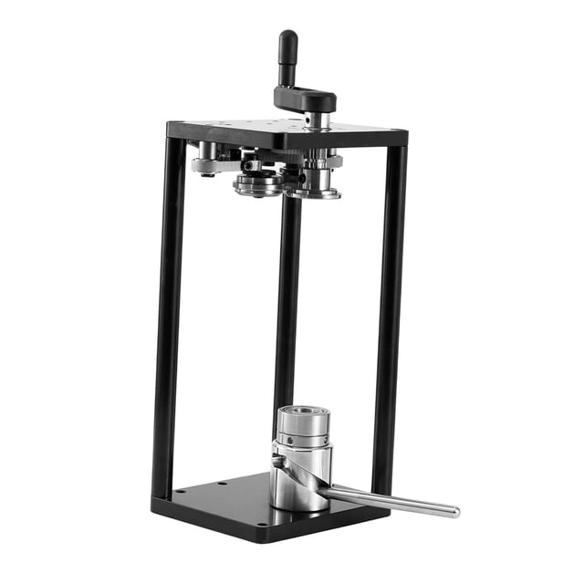 Rongfmy Manual Can Sealer Machine Compact Hand Crank Sealer for Juice Home Use Stall