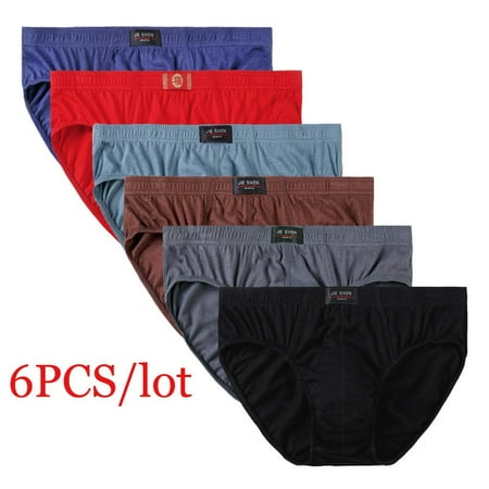 

6pcs/Lot 7XL 100%Cotton Men Briefs Men s Underwear Male Briefs Underpants for Men Panties Mens Pant Men Shorts Comfortable Sexy