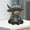 B, variant on Highland Cow Figurines Spring Sunflower Highland Cow Gnomes Scottish Resin Statue Calf Lovers Gifts for Summer Home Garden Kitchen Office Tiered Tray Table Decor(4th of July)