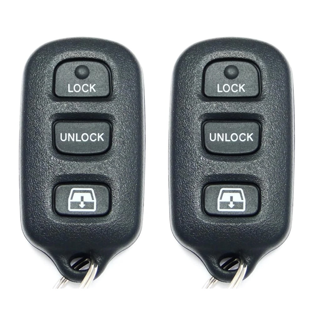 2 For 2002 2003 2004 2005 2006 2007 Toyota Sequoia 4 Runner Keyless Remote Fob 