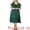Dark Green, variant on DARING DIVA Women's Plus Sweetheart Neck Ruffle Tiered Maxi Dresses 1X Dark Green