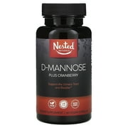 Nested Naturals D-Mannose 500 mg with Cranberry Extract