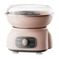 thumbnail image 1 of Máquina para hacer algodón de azúcar Mini máquina para hacer algodón de azúcar Enchufe estadounidense Hogar Bricolaje Fácil de usar Eficiente Pequeño Rosa, 1 of 9