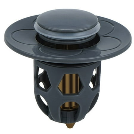 

Bathroom Sink Stopper Stainless Pop Up Sink Drain Strainer Brass Bounce Core