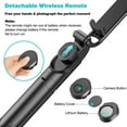 thumbnail image 6 of Rirool Selfie Stick Tripod with Wireless Remote for iPhone, Samsung Galaxy, and Most Smartphones Black, 6 of 7