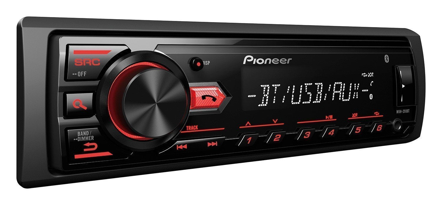 Pioneer MVH291BT Car Stereo Media Player Bluetooth USB AUX MIC Hands