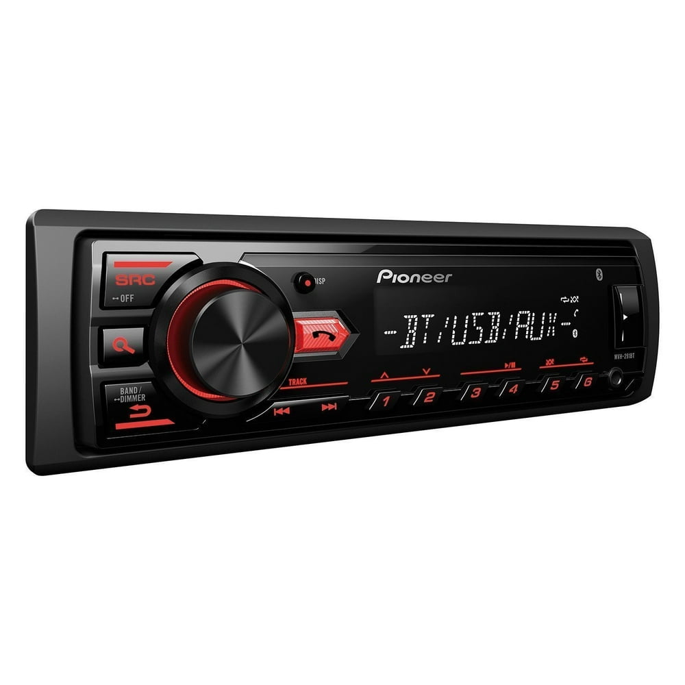 Pioneer MVH291BT Car Stereo Media Player Bluetooth USB AUX MIC Hands