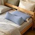 thumbnail image 6 of Buckwheat Hull Neck Support Pillow Set Removable Washable Triangular Pillow for Office Naps Lower Back Support and Home Sleep, 6 of 6