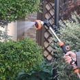 thumbnail image 4 of Pistola de riego ajustable, pistola de riego metálica ligera y duradera con control de pulgar, adecuada para jardín, lavado de coches y limpieza de patios., 4 of 5