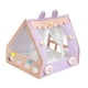 thumbnail image 1 of Tienda de campaña para muñecas, cama, muebles en miniatura, dibujos animados, ligeros y suaves, accesorios para casa de muñecas, figura, cama para, 1 of 9