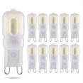 thumbnail image 1 of Bombilla LED Sriomny G9, 2 W, 6000 K, luz blanca fría, 200 lm, 120 V (paquete de 10), 1 of 7