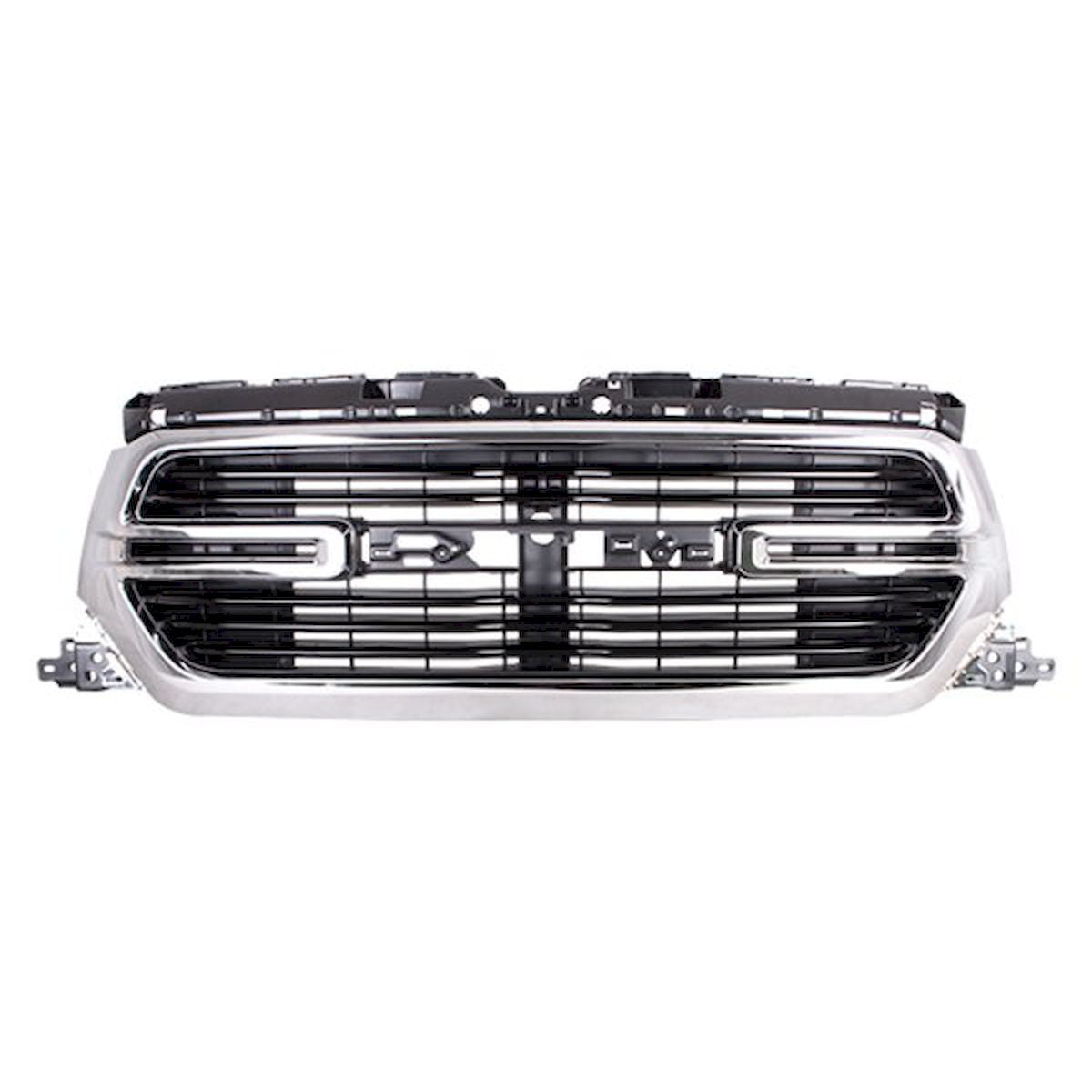 OE Compatible/Replacement Grille Chrome Surround With Black