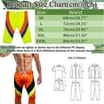 Men's Swimwear,Male Summer Cool Sports Colorful Fit Beach Shorts