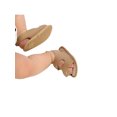 thumbnail image 3 of Faithtur Baby Boys Girls Leather Sandals Anti-Slip Sole Solid Color Flats, 3 of 10